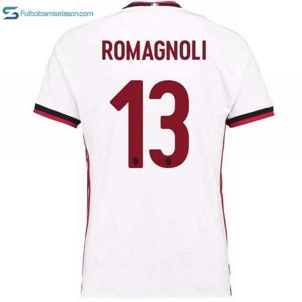 Camiseta Milan 2ª Romagnoli 2017/18